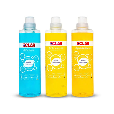 Detergent GEL pentru rufe ECLAR Trilogia zilei 3x1.5L Eclar