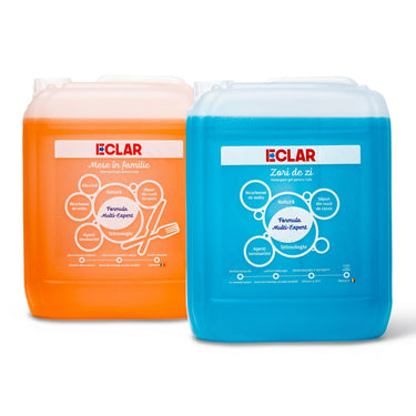 ECLAR Curatenie deplina - ECLAR Vase 5L & ECLAR Zori de zi 5L Familia Eclar