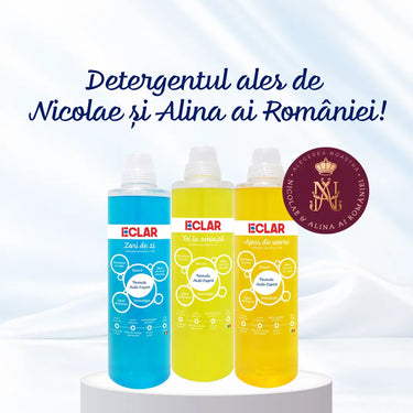 Detergent GEL pentru rufe ECLAR Trilogia zilei 3x1.5L Eclar